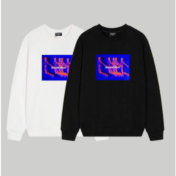 Balenciaga new figure phantom print crewneck sweatshirt